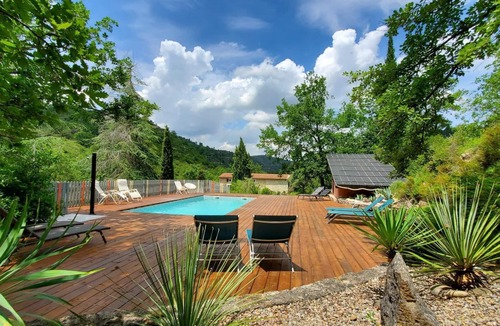 Roquetaillade Apartment | Cute mezzanine apartment, NEW heated saltwater pool, 6 ac beautiful grounds
