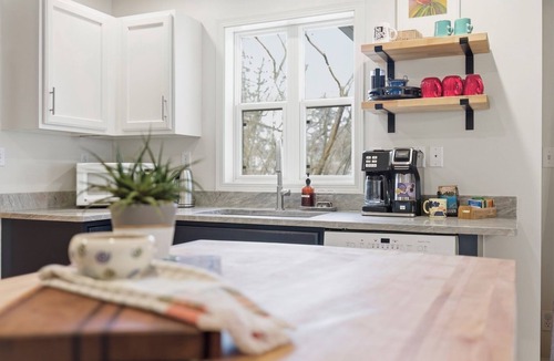 New Buffalo House | Cute New Buffalo Home, Fire Pit, Yard Games, walkable