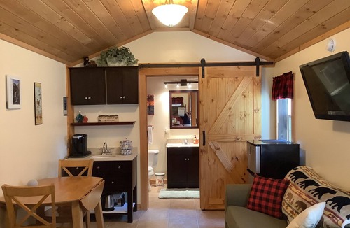 Windham Cabin | Cutest Cabin in Windham on site miniature golfing with fire pit and BBQ