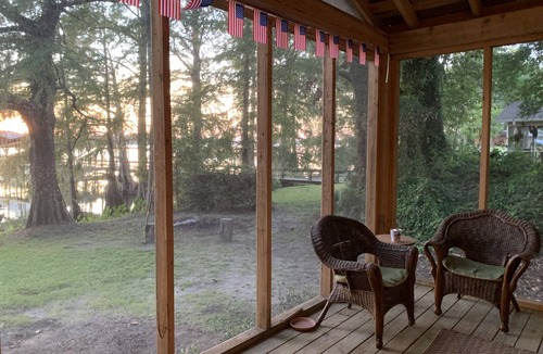 St. Joseph House | Cypress Retreat on beautiful Lake Bruin