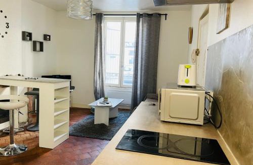 Saint-Vincent Apartment | Départ tardif appartement T2 avec 1 chambre centre Orléans