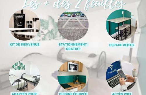 Saint-Charles du Port Apartment | Dalikyda - Le 2 Feuilles - 2 Lits - wifi - cuisine