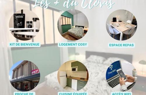 Cote Est Soquence Apartment | Dalikyda - Le Clovis - Center - Free parking