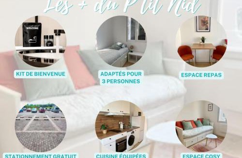 Saint-Charles du Port Apartment | Dalikyda Le Ptit Nid Stationnement Gratuit