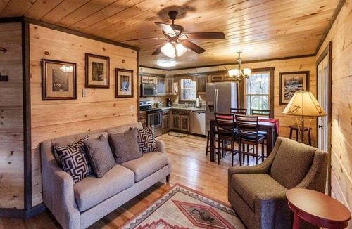 Ellijay Cabin | Dancing Waters - River Front, Fishing, Game Room