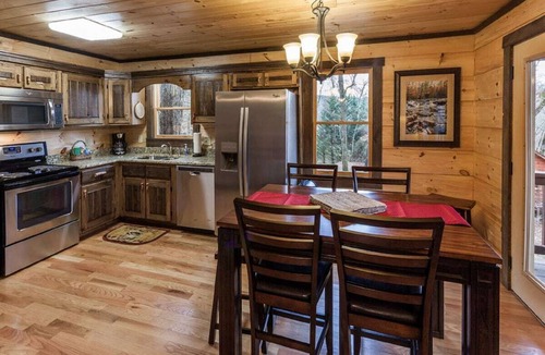 Ellijay Cabin | Dancing Waters - River Front, Fishing, Game Room
