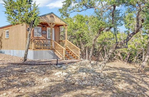 Blanco Cabin | Daybreak Ridge Entire Property | 2 Blanco Cabins, Hill Country Views & Fire Pit