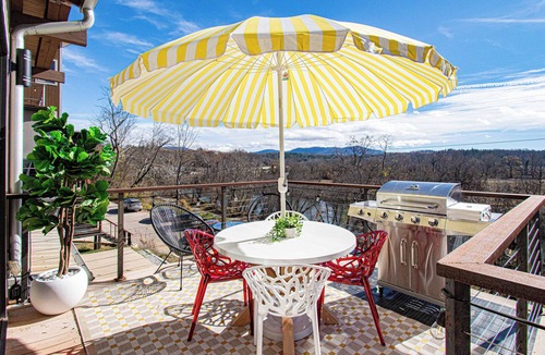 Asheville House | Decadent W Asheville Home, Rooftop Hot Tub & Views