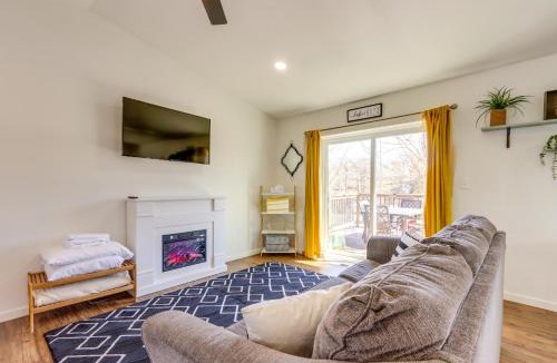 Tia Juana House | Deck and Boat Dock Lakefront Cabin in Eucha!