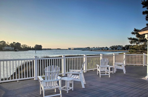 Ocean View Apartment | Deck, Balcony: Scenic Ocean View Beach Getaway!