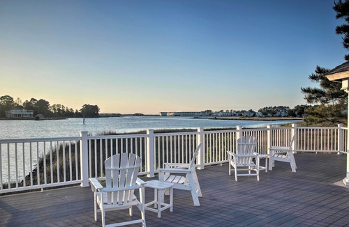 Ocean View Apartment | Deck, Balcony: Scenic Ocean View Beach Getaway!