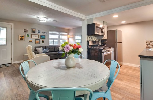 Grove Cabin | Deck + Dock Access: Lakefront Grove Cabin!