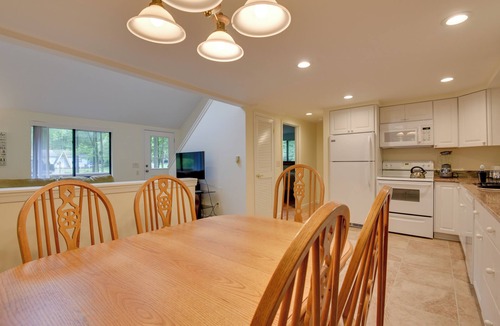 Pocono Lake House | Deck & Fire Pit: Pocono Lake Home Near Skiing!