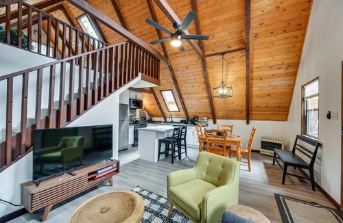 Munds Park House | Deck & Grill: A-Frame Cabin in Munds Park!