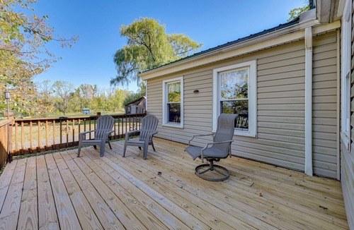 Ovid House | Deck & Hot Tub: Pet-Friendly Seneca Lake Home!