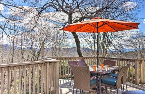 Lake Lure House | Deck & Mtn Views: Resort Home in Rumbling Bald!