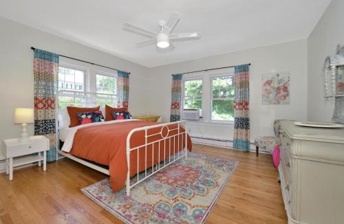 Newburgh Apartment | Deck View of Hudson River & Mt Beacon/Boho Suite