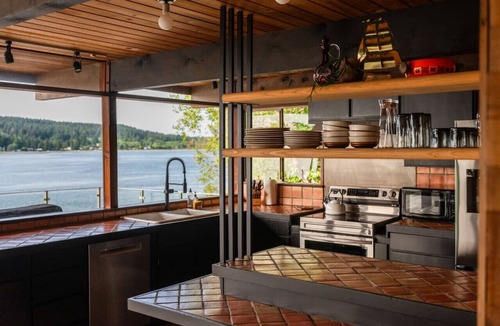 Retsil House | Deck & Views: MCM Waterfront Port Orchard Retreat