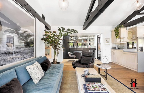 Malibu House | Deck w/Canyon View|Private Pool & Outdoor Tub