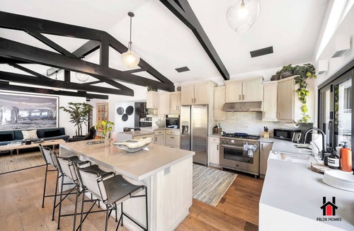Malibu House | Deck w/Canyon View|Private Pool & Outdoor Tub