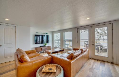 Lake Whitney House | Deck w/Sunset View: Group Getaway on Lake Whitney