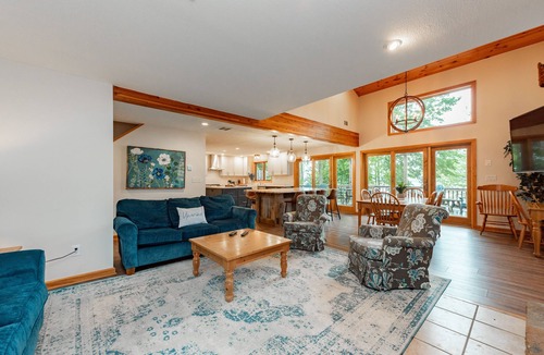 Thayerville House | Deep Creek Gem w/Dock, Fire Pit, Views & Hot Tub