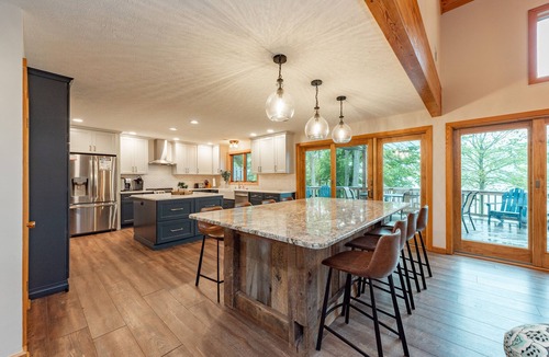 Thayerville House | Deep Creek Gem w/Dock, Fire Pit, Views & Hot Tub