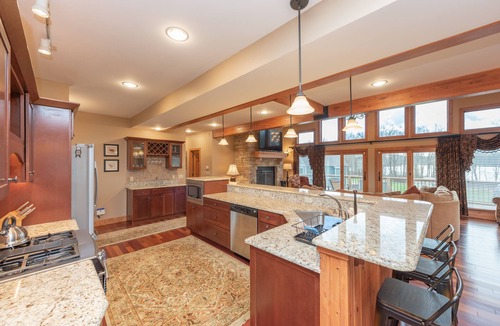Waterfront Greens House | Deep Creek Retreat w/Views & Fireplace