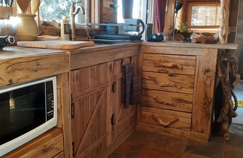 Kingston House | Deep Earth Sanctuary: Rustic Elven Tiny House