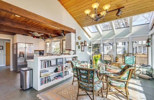 Irvington House | Deep Water Dock & Private Beach! Irvington Home