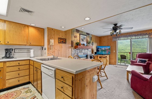 Gatlinburg Condo | Deer Ridge C208 | Fireplace, Incredible Views