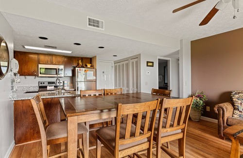 Gatlinburg Condo | Deer Ridge E108 | Balcony, Resort Pools, Tennis + Picnic Area