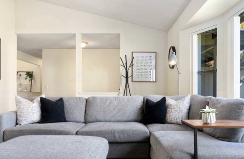 Pleasant Grove House | Delightful Home w/ Fireplace, Patio, Fire Pit