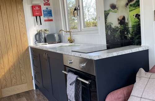 Congresbury Cabin | Delightful Shepherd's Hut with Log Burner and Outside Bath