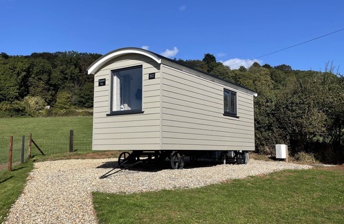 Congresbury Cabin | Delightful Shepherd's Hut with Log Burner and Outside Bath