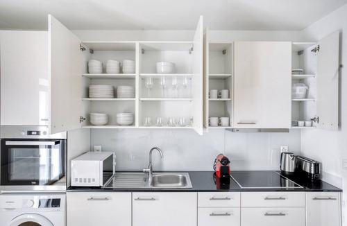 Basel Apartment | Deluxe Bachletten 3 Room w/Storage, nr Train Station, by Blueground