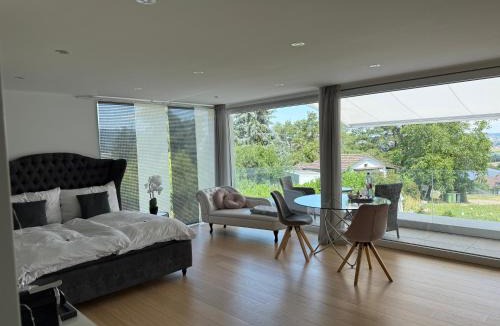 Danikon House | Deluxe Doppelzimmer mit Pool und Aussicht