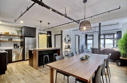 Saint-Roch Condo | Deluxe Estate/Two in One Downtown Québec City