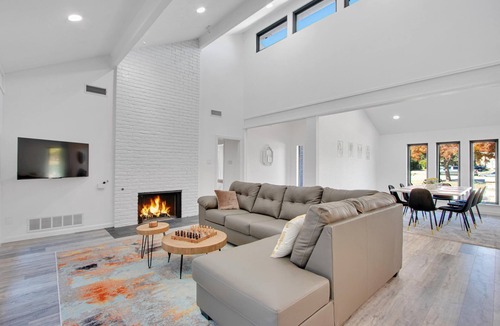 Far North Dallas House | Deluxe Home in upscale Dallas w/Pool and Hot Tub