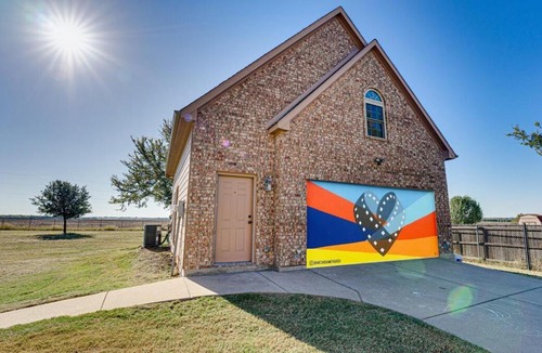 Waxahachie House | Deluxe Home Theater With Amazing Panoramic View