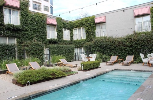 West Campus Hotel | Deluxe Pool View King, Hotel Ella, Sun Terrace Access, Heart of Austin