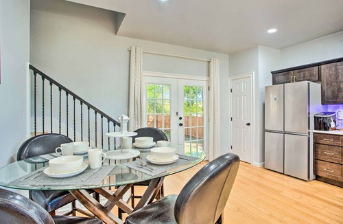 Denison House | Denison Home w/Balcony: Walk to Downtown!