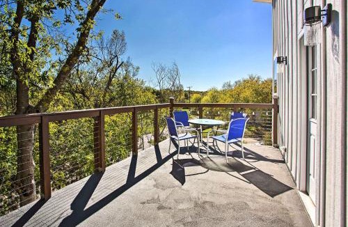 Denison House | Denison Home with Balcony Walk to Downtown!