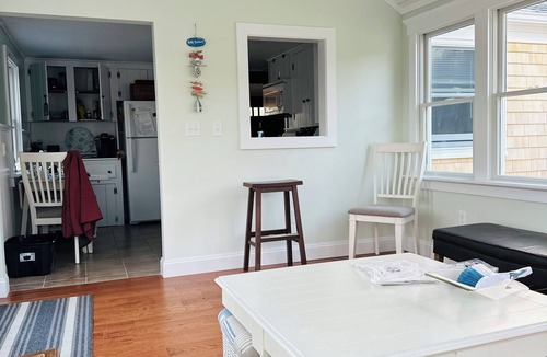 Dennis Port Cottage | Dennisport : Dog Friendly with a fenced in large yard. 1/2 mile from beach.