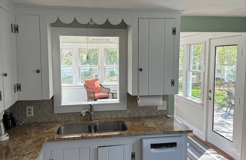 Dennis Port Cottage | Dennisport : Dog Friendly with a fenced in large yard. 1/2 mile from beach.