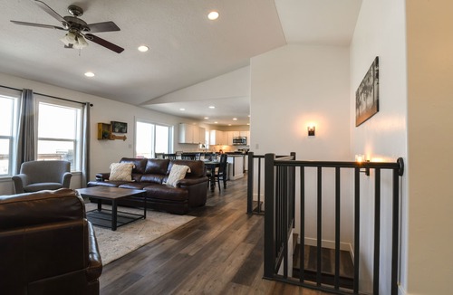 Moab South Valley House | Desert and Mountain Views from this large home set up to be your Moab home base
