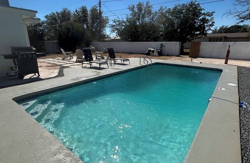 Odessa House | Desert Oasis w/Heated Pool, Fire Pit & Family Fun