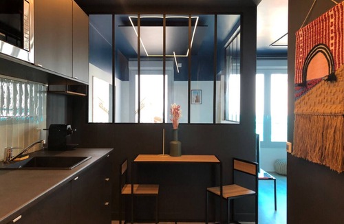 Romainville Apartment | Design apartment at the Porte de Paris of Paris.