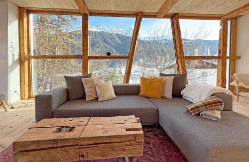 Riom-Parsonz House | Design chalet with Alpine panorama
