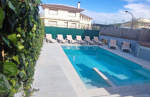 Blanes House | DESIGN House Panorama Beach/pool with Spa Jacuzzi 5 bedrooms plus a loft.